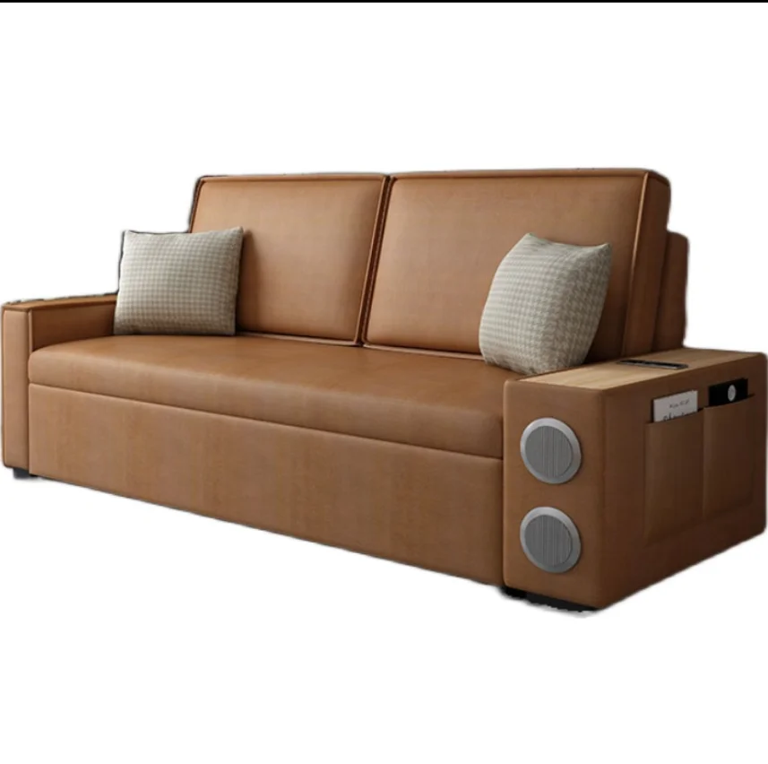 Роскошная USB зарядка u-образная секционная мебель 7 местный современный европейский тканевый диваны для гостиной и кровати