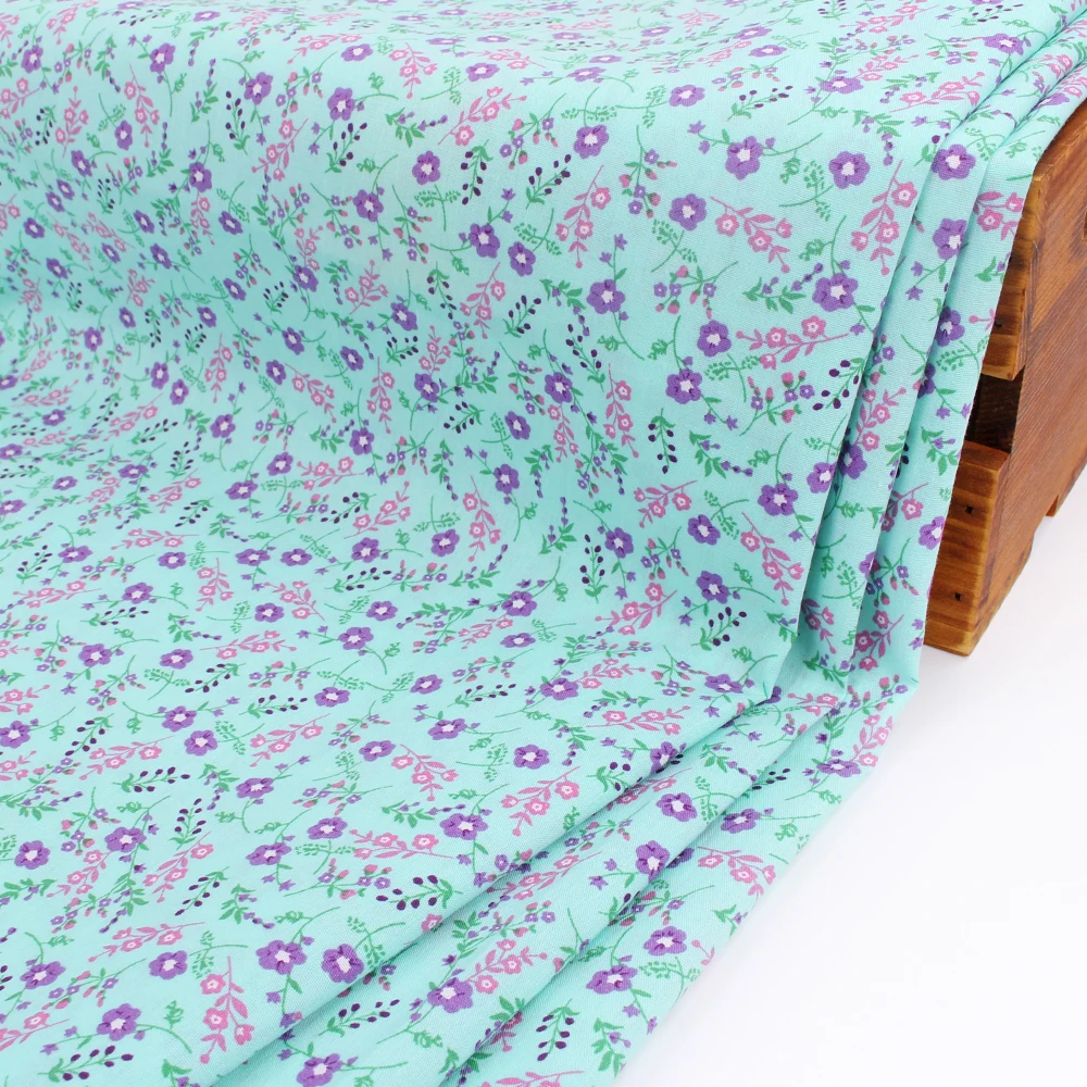 No MOQ Poplin Fabric 2021 Hot Selling Custom Printed 100% Cotton Poplin Fabric For Garment Woman Dress Upholstery Bedding Cloth