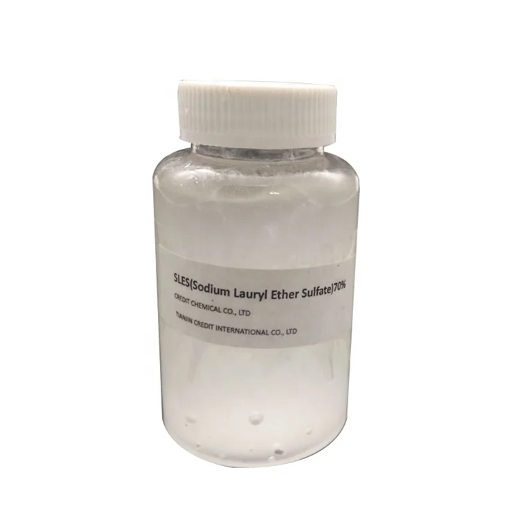 Натрий лауриловый эфир сульфат SLES 70% заводская цена 70% Мыло Производство сырье