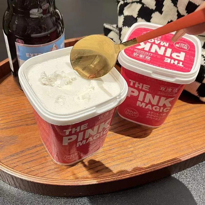 Factory OEM Cleaning Kitchen Pot Detergent Strong Oil Washing Stainless Steel Cleaner