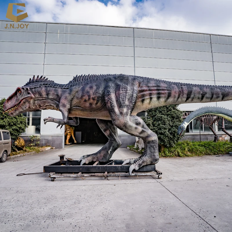 AD-51 Custom Amusement Park Life Size Realistic  Animatronic Dinosaur Model For Sale