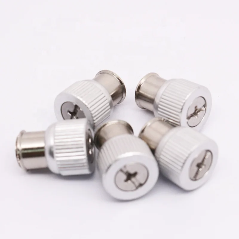 Captive Screw Sus300/passivated PF11-M3-1 Aluminum Knurling Knob Stainless Steel Spring Loaded PF11 M3 Captive Panel Screw