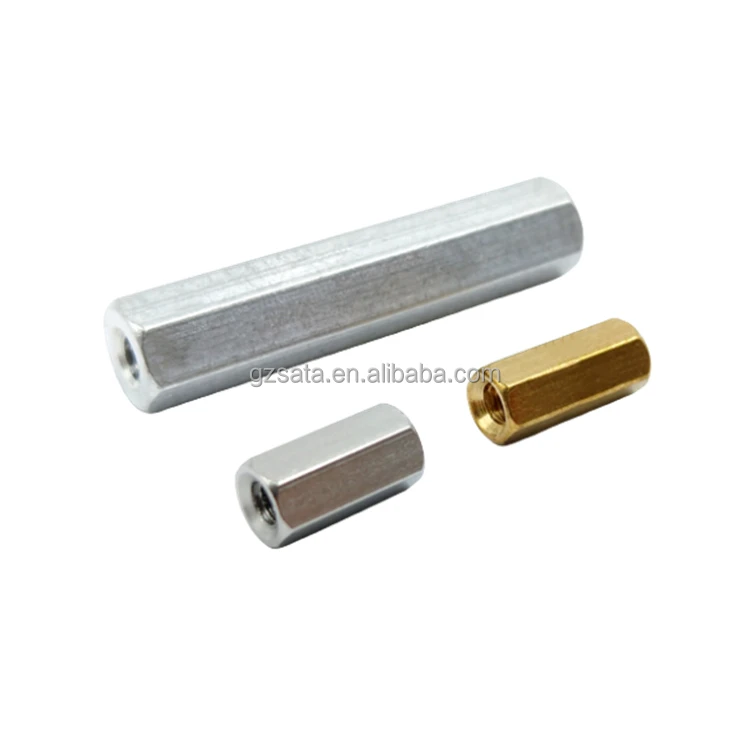 Partially Threaded Hex Female-Female Standoff Spacers for PC PCB Circuit Board Connect M2.5 M3 M4 M5 M6 M8 4# 6# 8# 10#