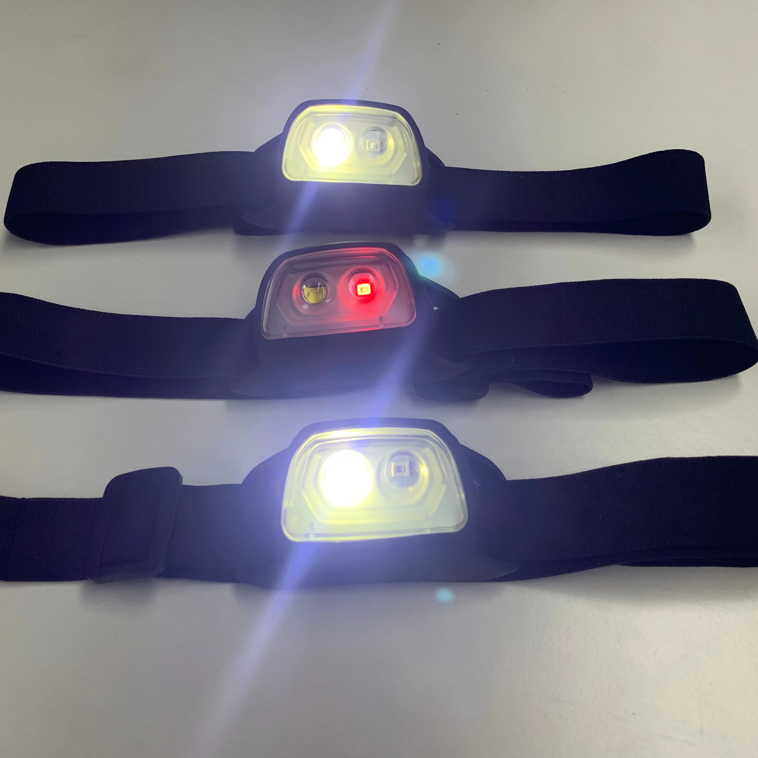 Usb Rechargeable Headlamp Flashlight Red Safety Light Best Head Lamp Running Camping Waterproof Headlamps