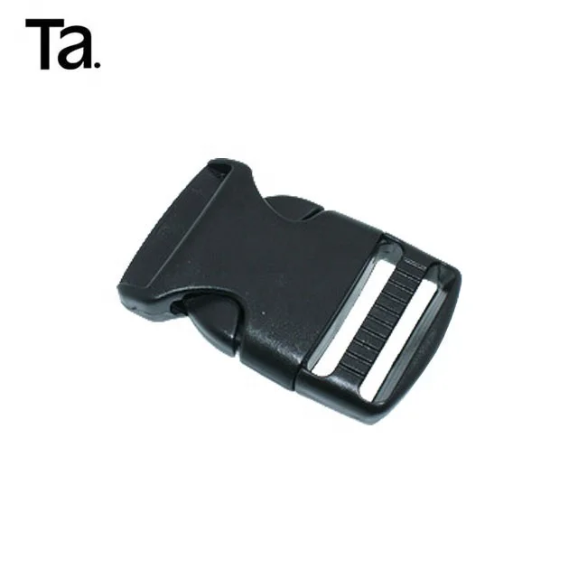 TANAI High quality plastic side release buckle plastic insert press button buckle adjustable pet collar latch