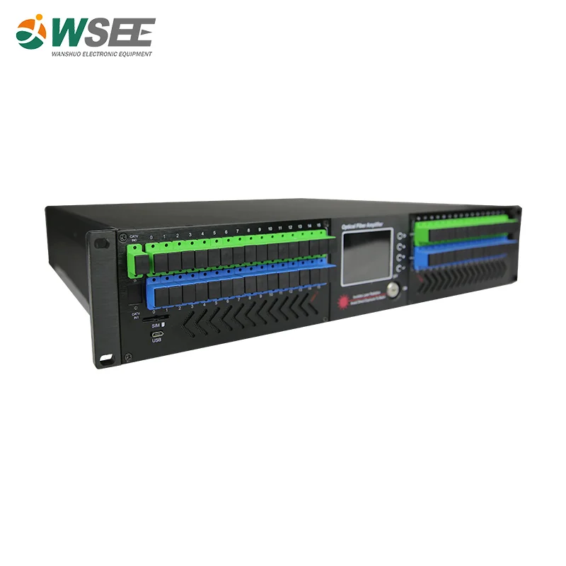 WDM OUTPUT PORT 4-64 POWER 16-23dbm OSW OPTICAL AMPLIFIER EDFA