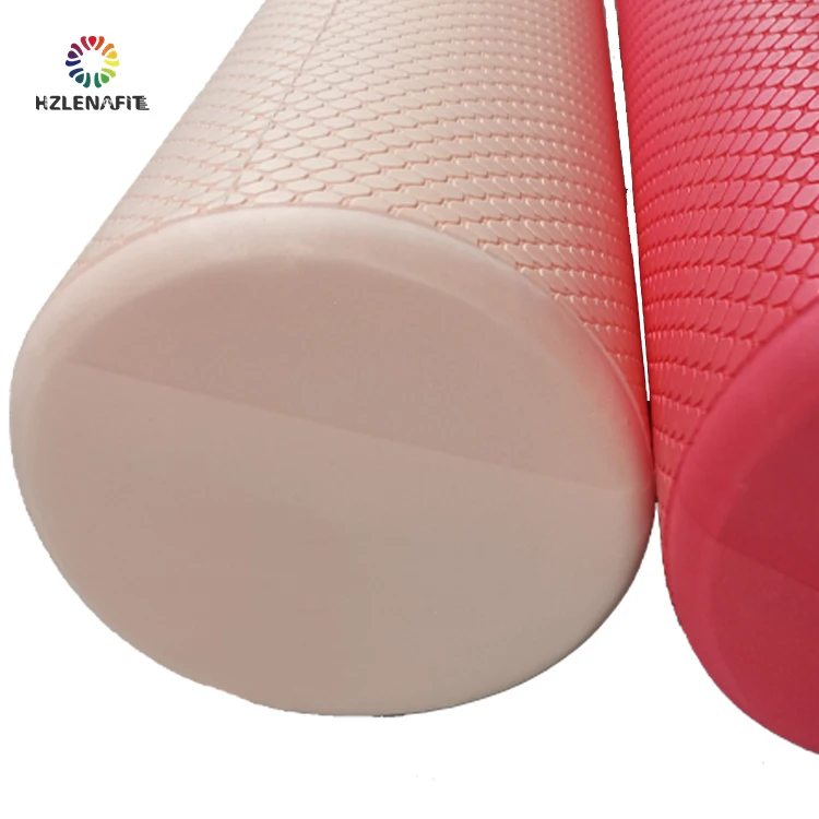 Wholesale High Density Black Pilates Exercise Yoga Massage POF plastic uptake Foam Roller