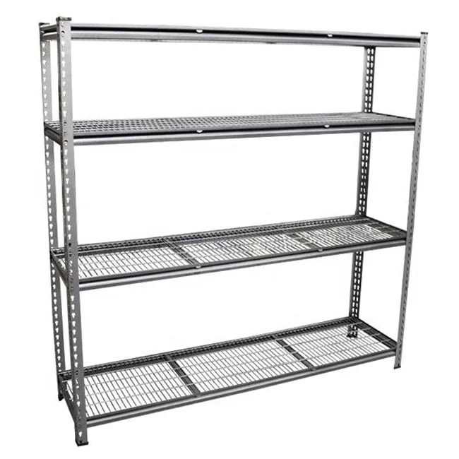 light duty  slotted angle shelving system