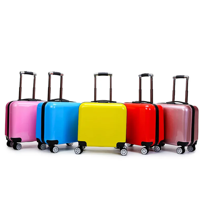Wholesale Customize Pattern Logo Luggage For Kids Travel Abs Children School 18 20 Inches Luggage Suitcases Mala De Viagem