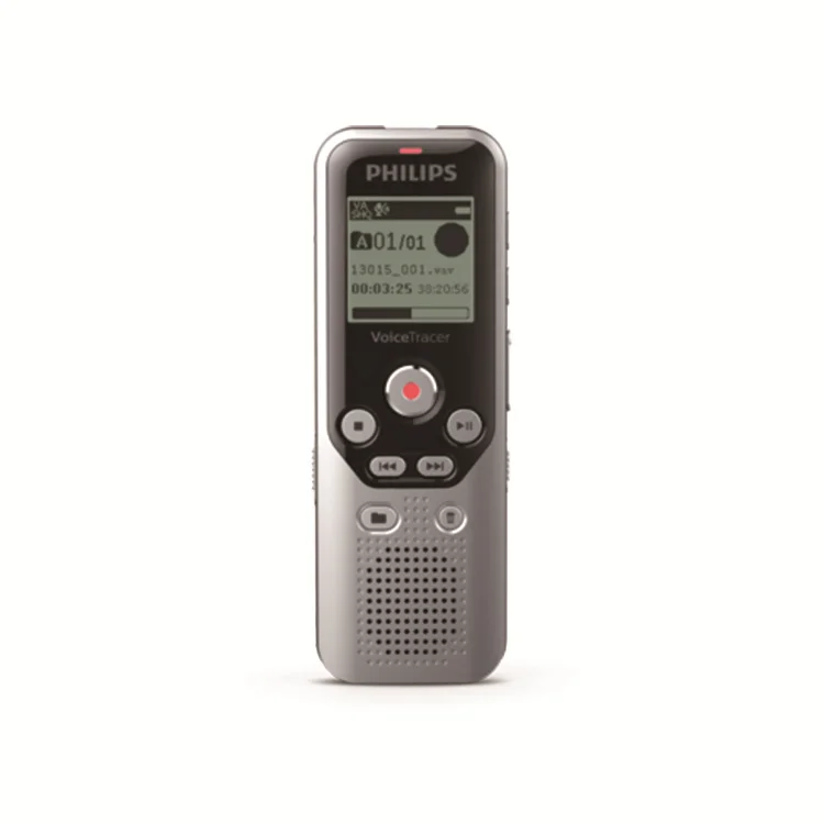 Philips DVT1250 built-in NAND Flash 8 GB audio recorder VoiceTracer digital voice recorder