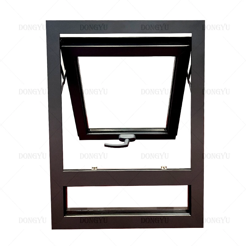 Dong Yu High-Performance Double Glazed Window Filled with Argon Gas for Superior Insulation and Soundproofing