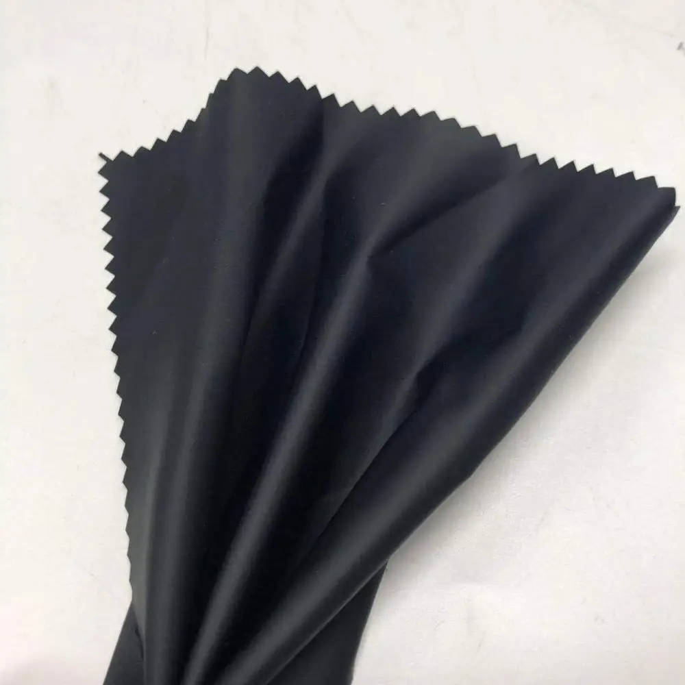 
75D memory-like monochrome staining Fabric For Down Jackets 