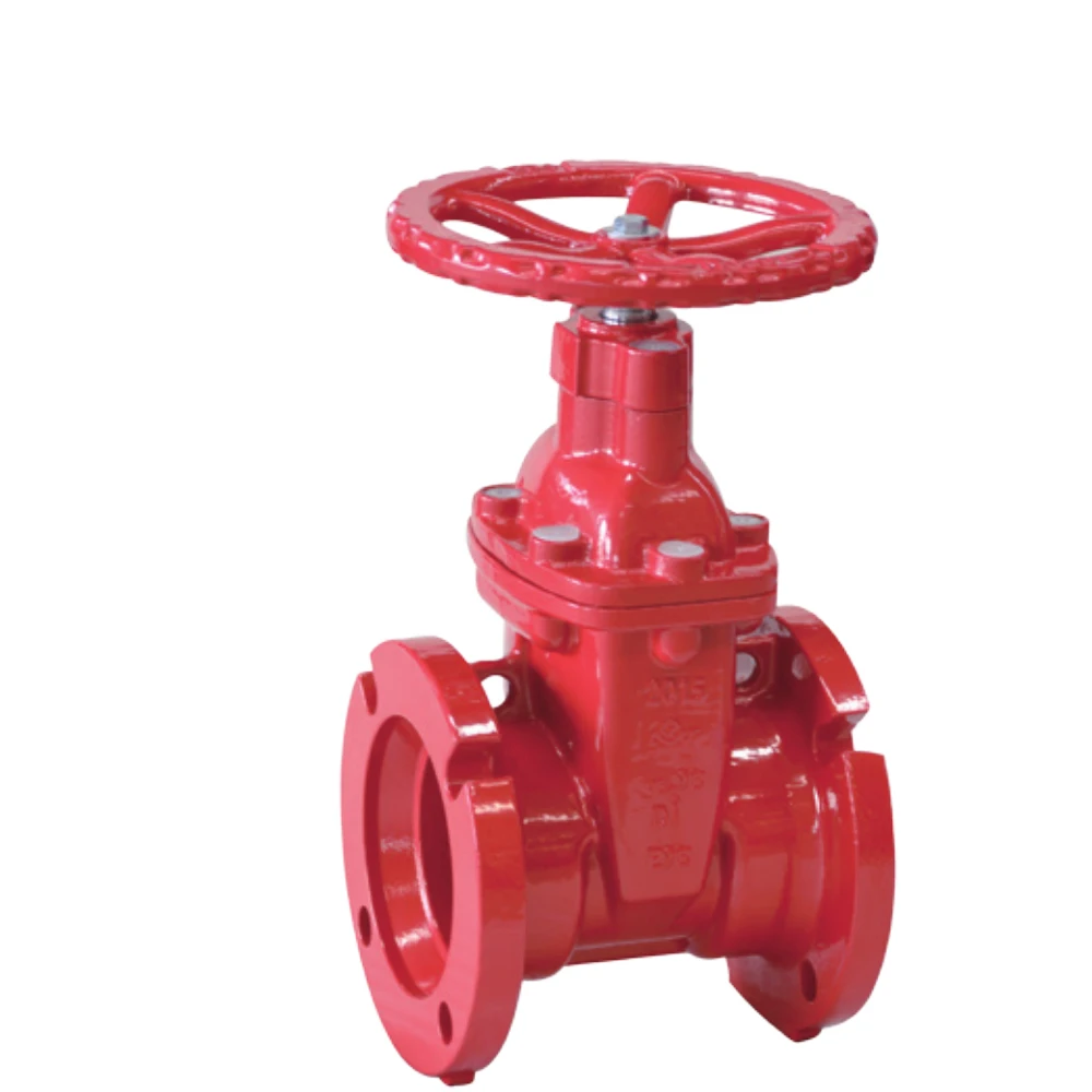 FM approved AWWA C515 ductile iron resilient seat NRS Gate Valve