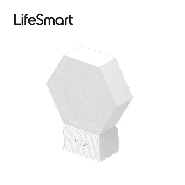 Smart phone controllable quantum led hexagonal led lights modular