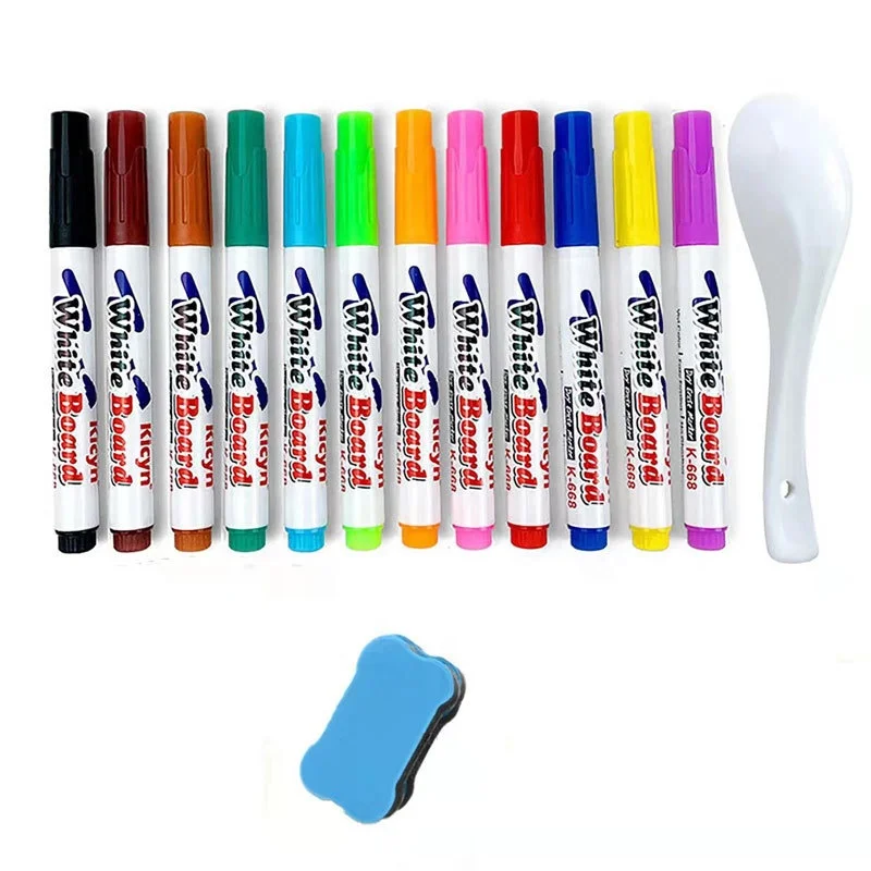 2022 Magical Floating Ink Pen Floating Marker Doodle Drawing Water Painting Pen For Kids