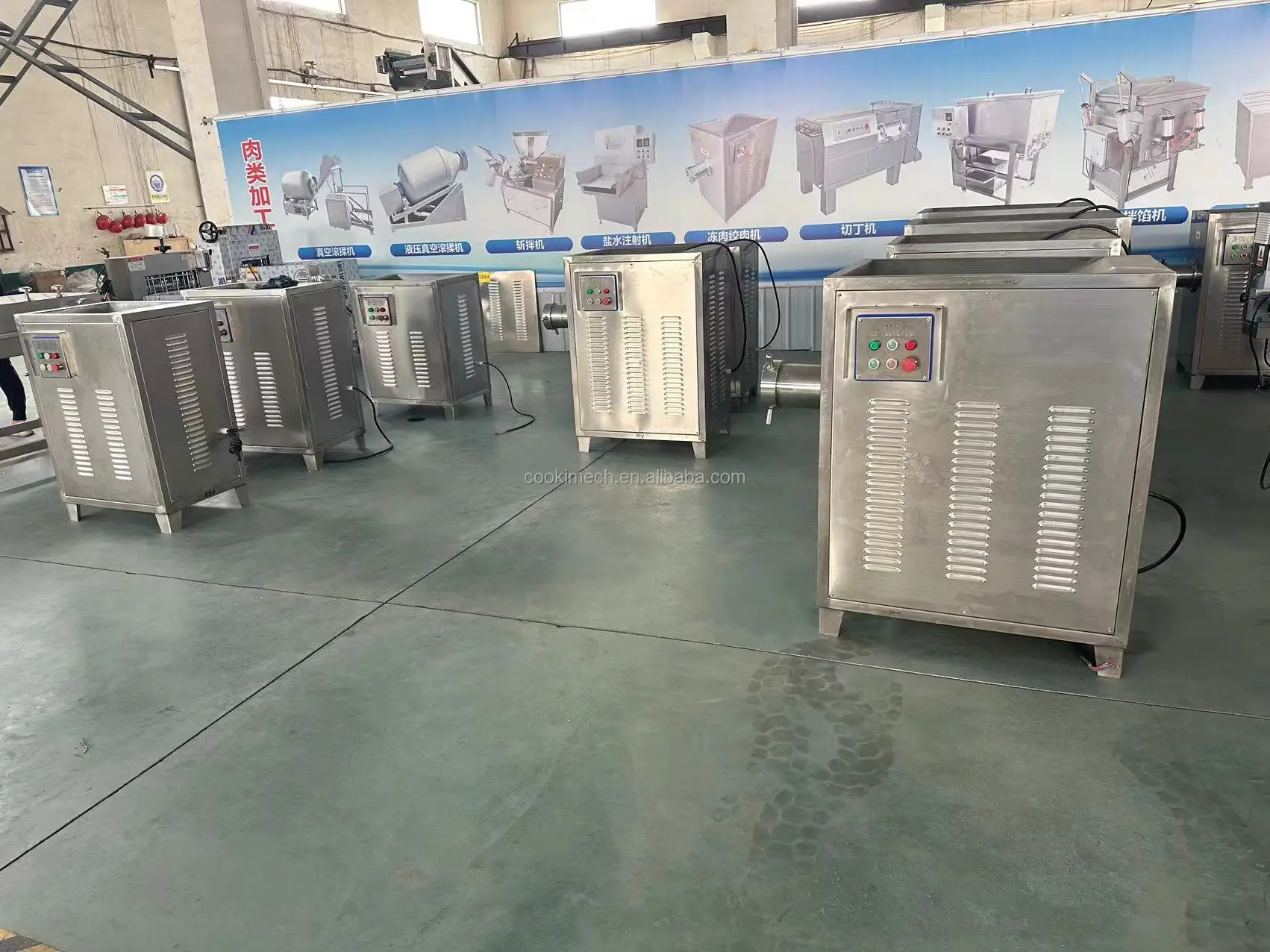 Heavy-duty Meat Grinder work efficiently/Automatic Frozen Meat Mincer/Meat Grinding Machine used industrial,chicken bone.