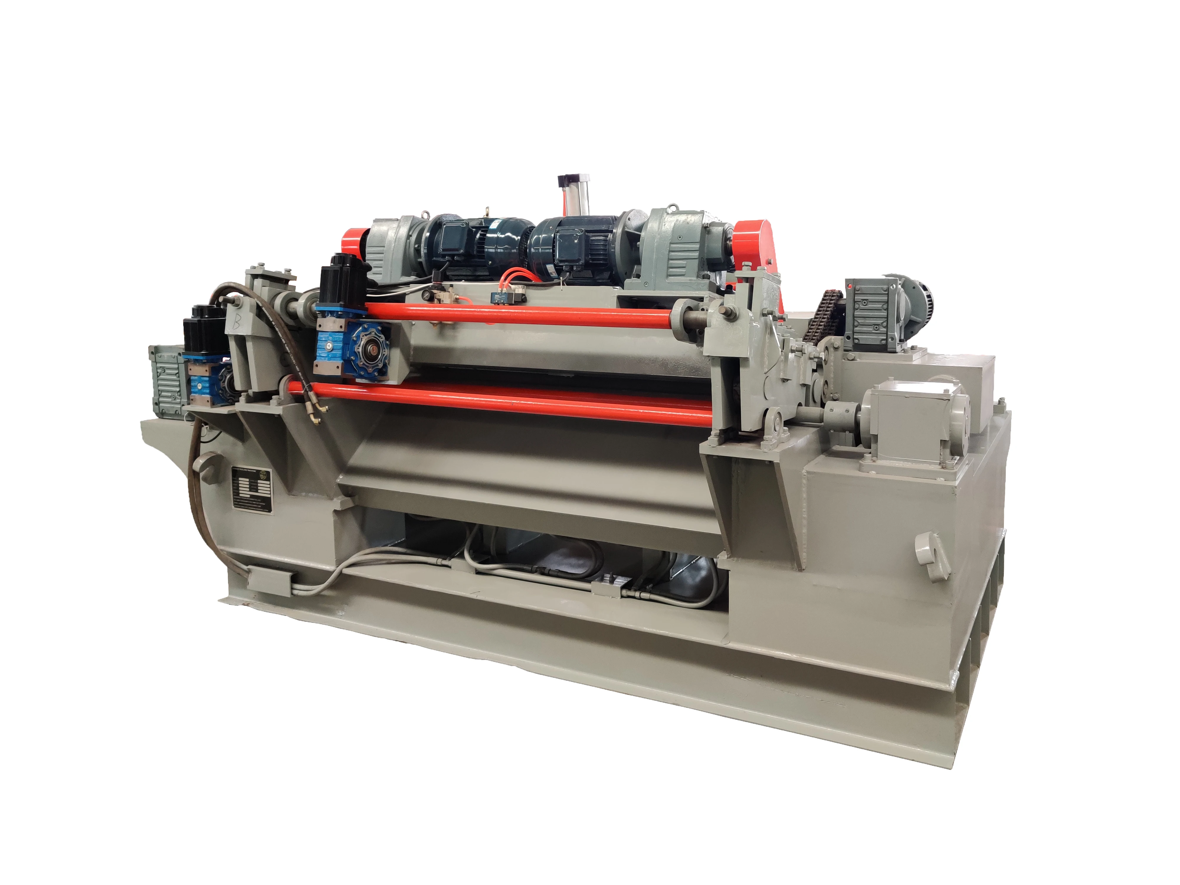 Heavy-Duty Double Roller Veneer Peeling Machine for Wood Based Panels Machinery