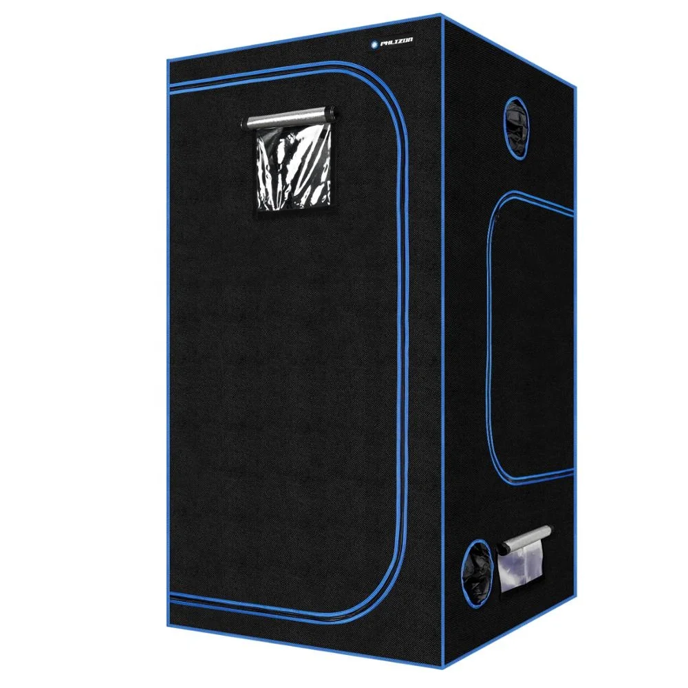 Выращивающая палатка Phlizon 48x48x80 дюймов комнатная гидропонная комната для выращивания растений Mylar светоотражающая 600D 4x4