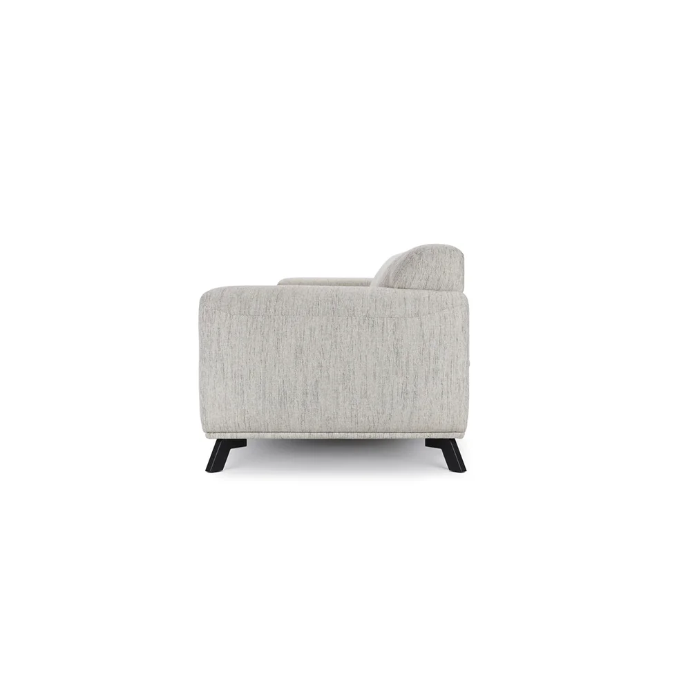 
Modern Volu Vanilla Cream Sofa Fabric Couch Convertible Lounger Furniture 