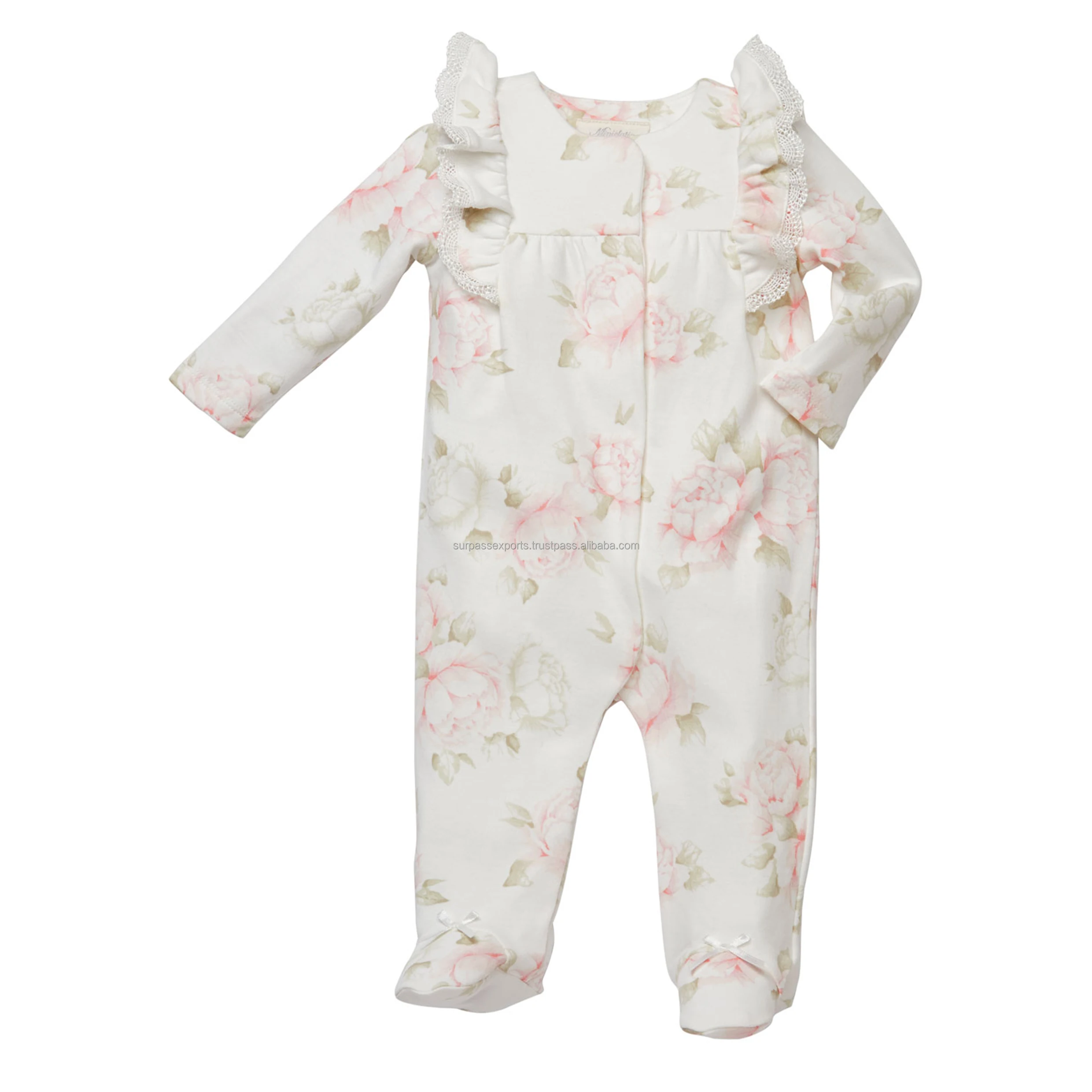 New Arrival Comfortable Baby Sleep Suit with 100 Percent Cotton Fabric Available at Bulk Quantity Kids Body Suits
