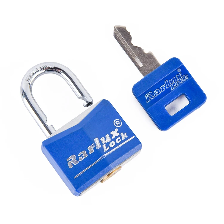 Rarlux Hot Sale plastic Covered Padlock Aluminium Padlock