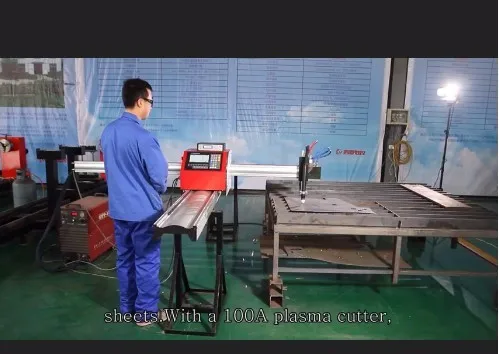 Новинка 2018, портативный режущий станок с ЧПУ, плазменный пламенный резак