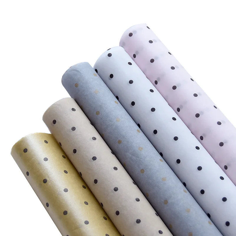 Custom 17gsm 50x70cm Gift Tissue Paper Wrap For Packaging,soft Printed Brand Logo tissue wrapping paper clothing shoes