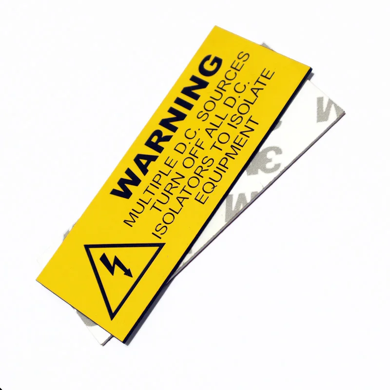 Manufacture Custom Plastic Traffolyte Double Color Label Kits Plastic Engraved Abs Solar Label Tag - Buy Pv Solar Power Kits,Pla