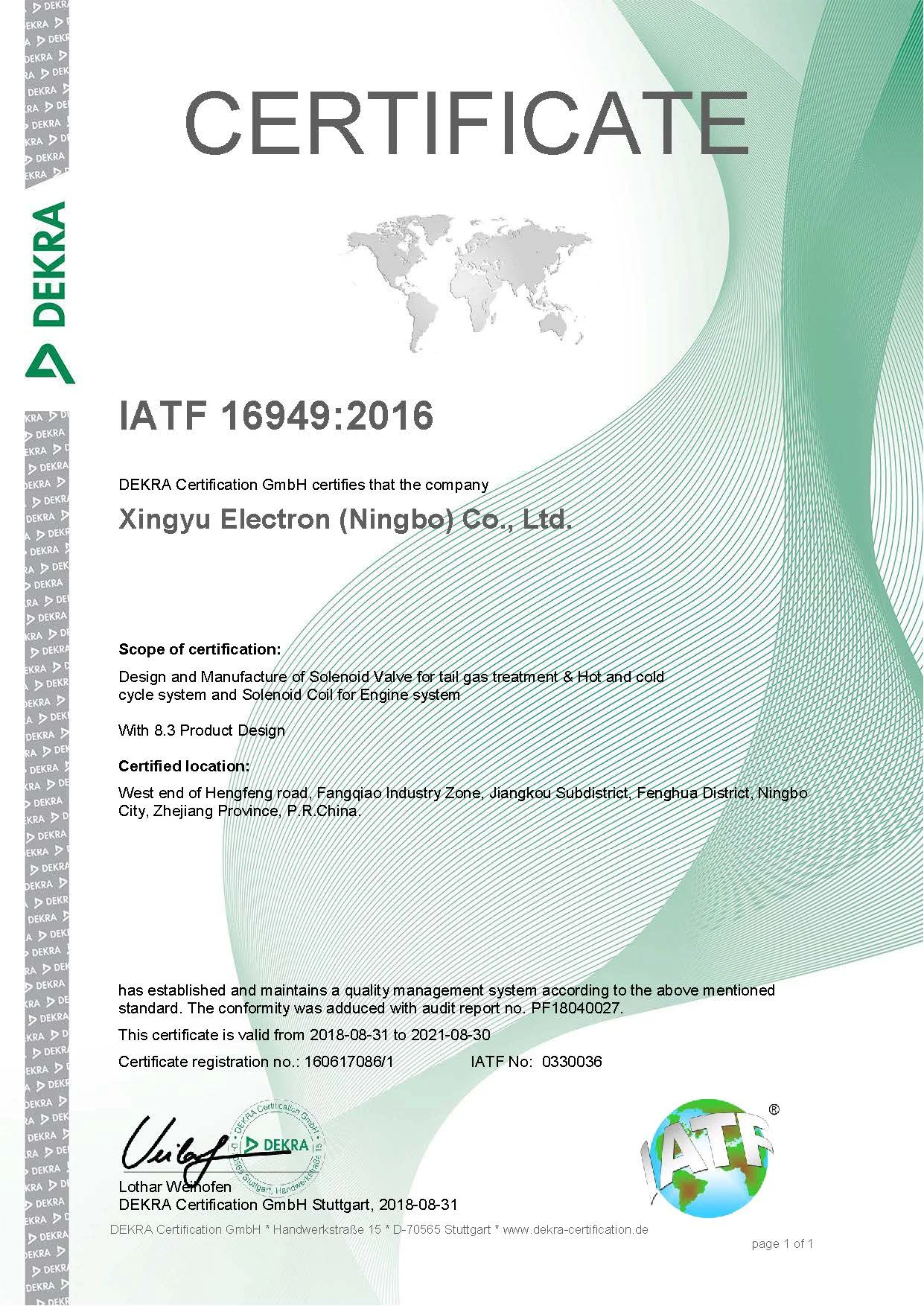 DL-6E Adjustable Steam Ironing Solenoid Valve for Electric Iron for Textile Machine Parts