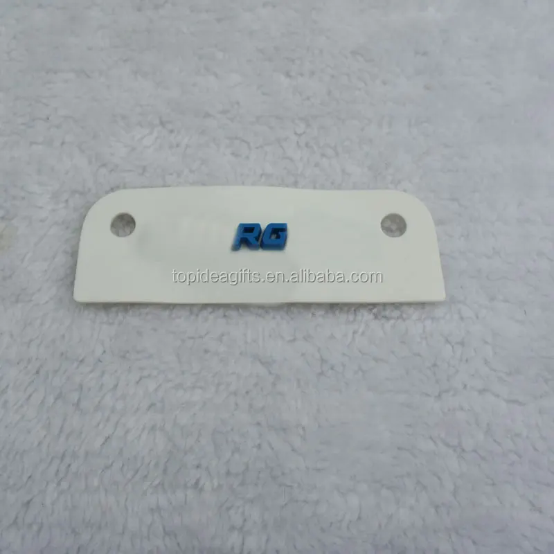 3D Design PVC Decals Manufacturer Customized Logo Rubber PVC Adhesive Patch Bumpers For USA Teams