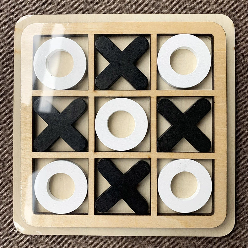 Лидер продаж на Amazon настольная игра Tic TAC Toe досуг интеллектуальная семейная забавная шахматы для родителей и детей