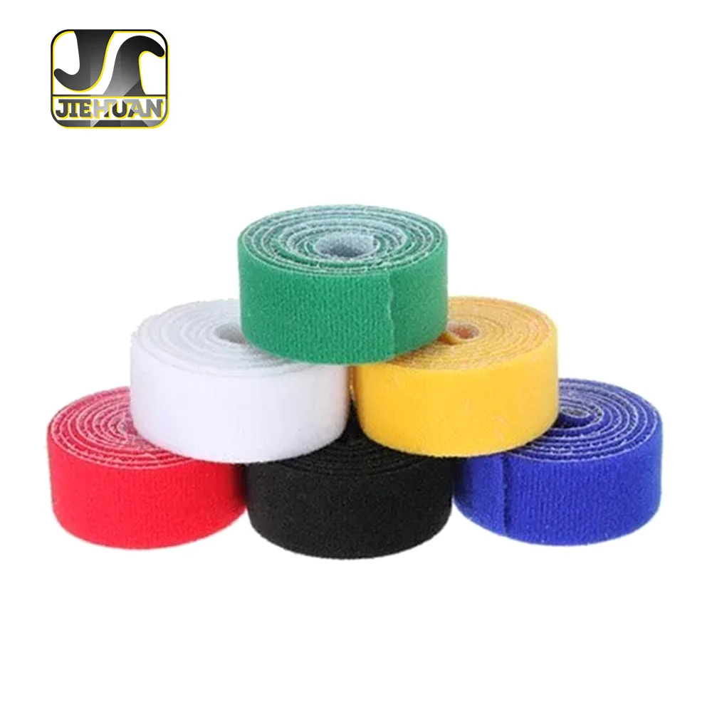 Top-tier fabrication eco-friendly un-looped velcroes hook and loop back-to-back for cable ties