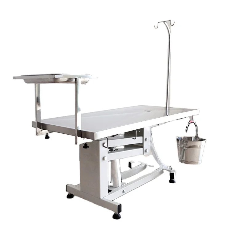 Z-Type Hydraulic Lifting Pet Dog Cat Beauty Vet Operating Pet Table for Veterinary Surgery