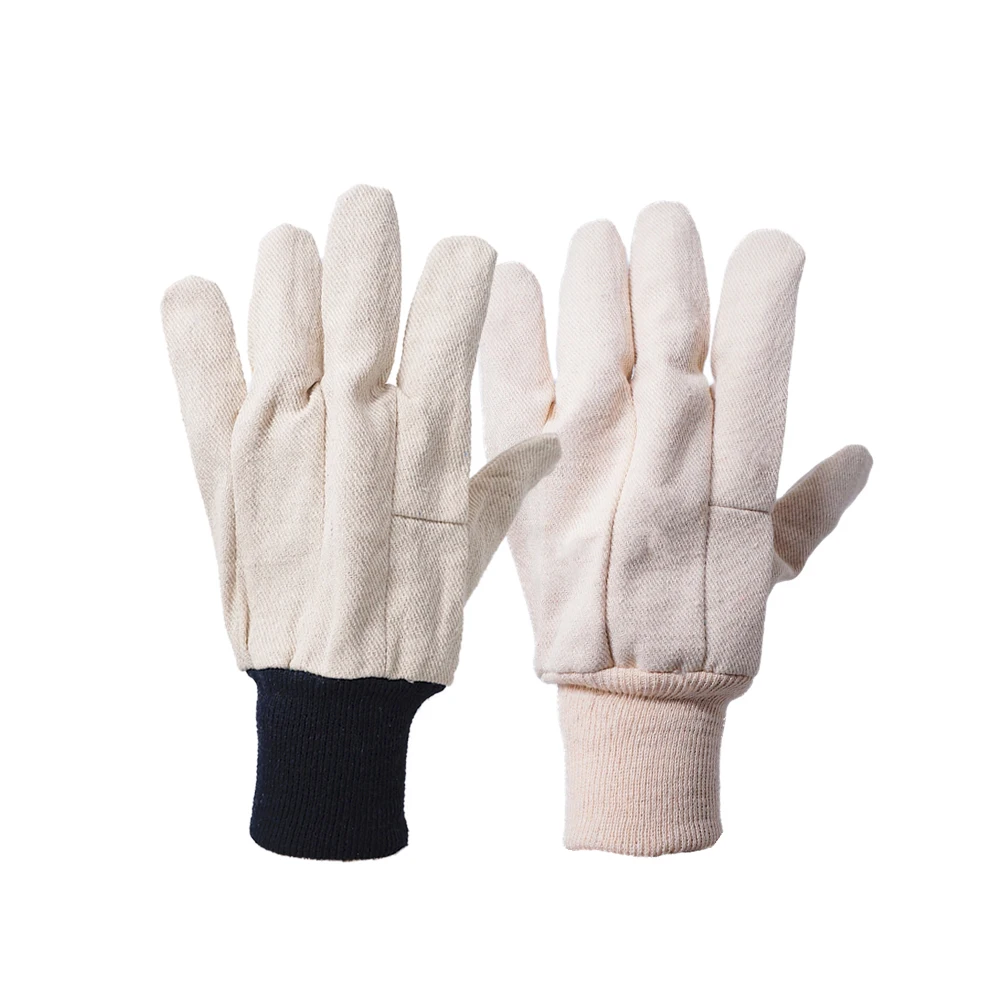 GLOVEMAN тонкие дешевые легкие белые хлопковые трикотажные масляные Промышленные строительные домашние садоводческие безопасные рабочие садовые перчатки