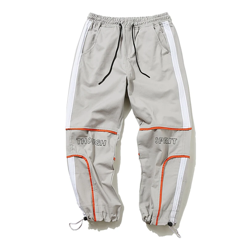 Men Pants Hip Hop Joggers Pants 2023 Male Trousers Mens Joggers Solid Multi-pocket Pants Sweatpants