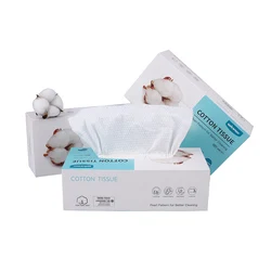 Губное полотенце для сухой чистки лица на заказ, экологически чистое одноразовое полотенце для ухода за ребенком, мягкая одноразовая хлопковая ткань для лица от производителя