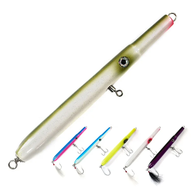 6.5 inch 7.5 inch Wooden Stickbait Sinking Pencil Hard Fishing Pesca Gt Stickbait Lure 3d Eyes Timber Lure