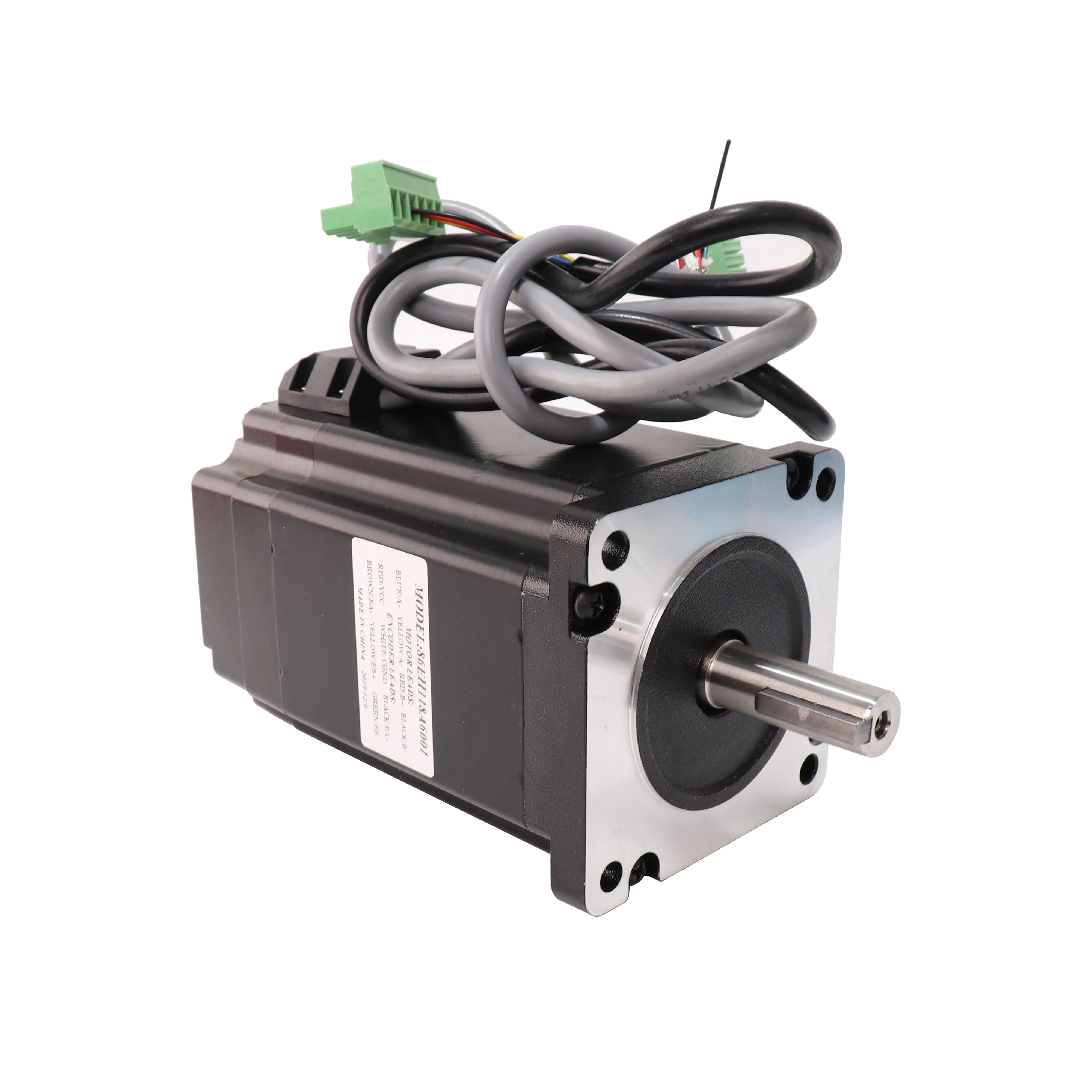 
cnc stepper motor kit closed loop stepper 8.0N.m motor 86EH11860A6001 nema34 stepper motor close loop + CL86 Drive 