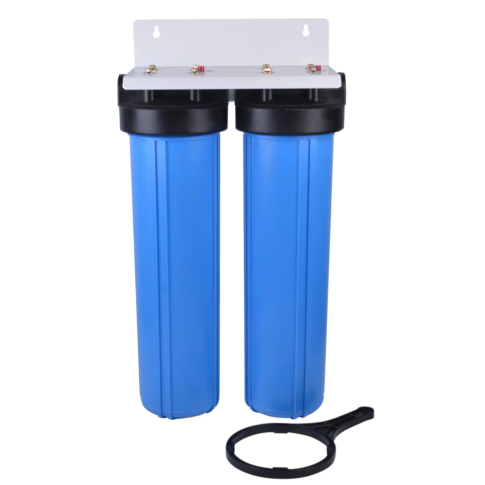 Two stages home whole house water filter purification system