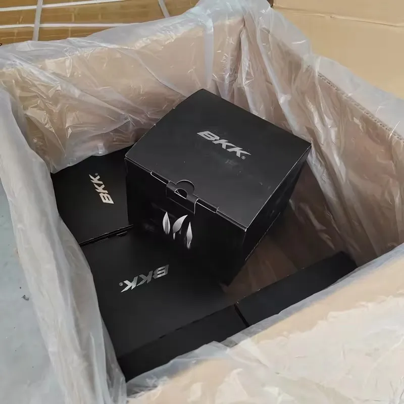 Wholesale BKK 6066-5X-NP Treble Fishing Hooks 2#-5/0 Sea Fishing Accessory Anti-Rust Coating Triple Anchor Hooks