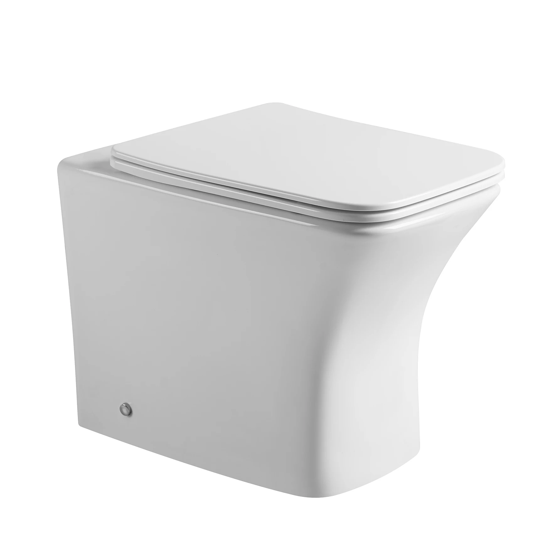 Новый дизайн напольный унитаз для ванной комнаты Цельный без оправы