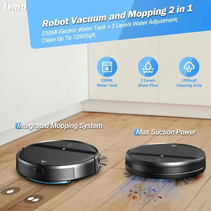 Лидер продаж мобильный телефон Wi-Fi/приложение 2-в-1 робот-пылесос с автоматической зарядкой