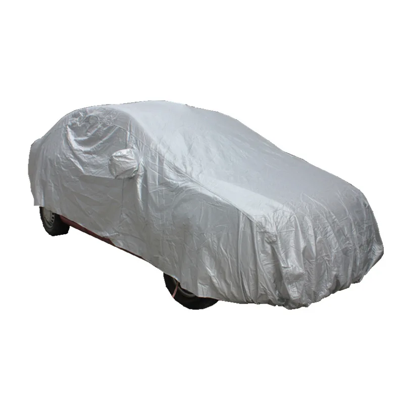 170 т полиэстер Тафу серебряное складное защитное покрытие для защиты от града автомобильное покрытие тент для улицы