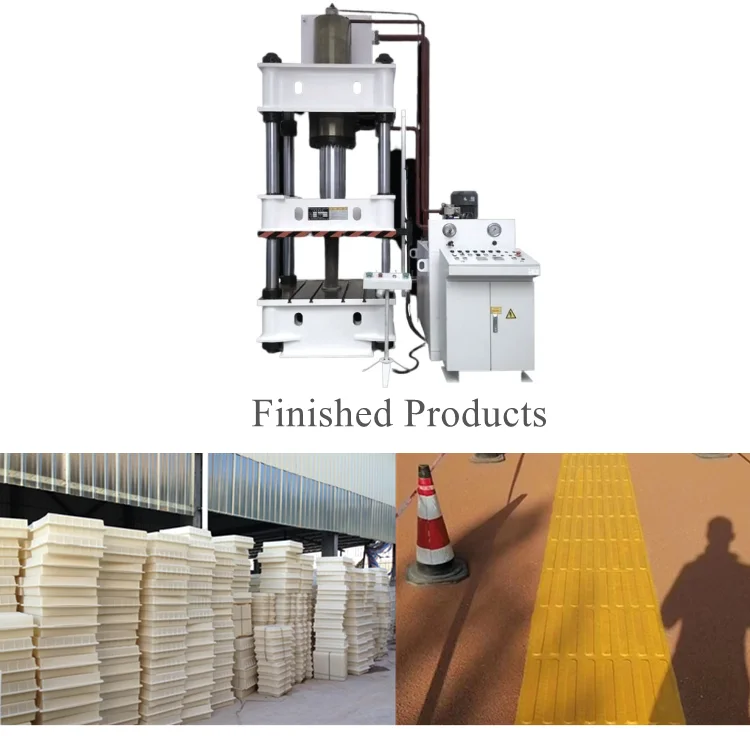 Commercial rubber plastic hydraulic press