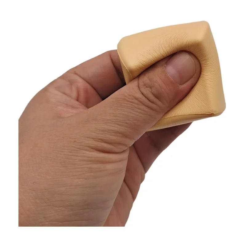 Kids Toys 2022 Squishies Custom Logo PU Foam Slow Rising Black Cube Square Ball Stress Relief Fidget Squishy Toys