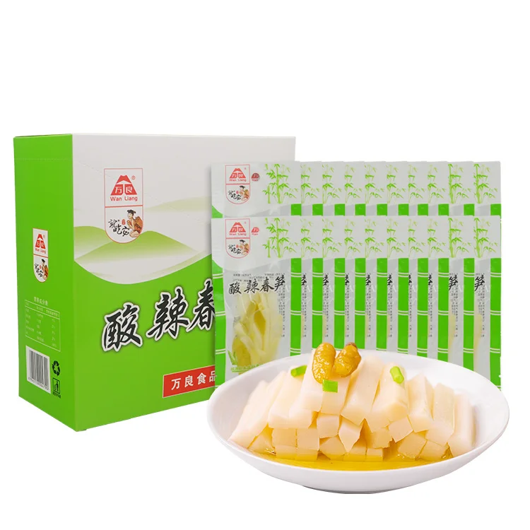 Instant Chinese Snack Bamboo Shoot Pickled Vegetable For Afternoon Tea