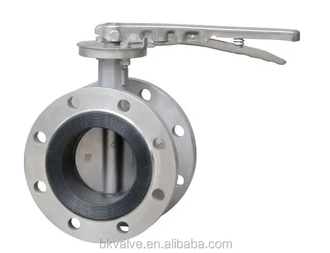 
Stainless steel disc 10 inch butterfly valve for oil water gas and air 