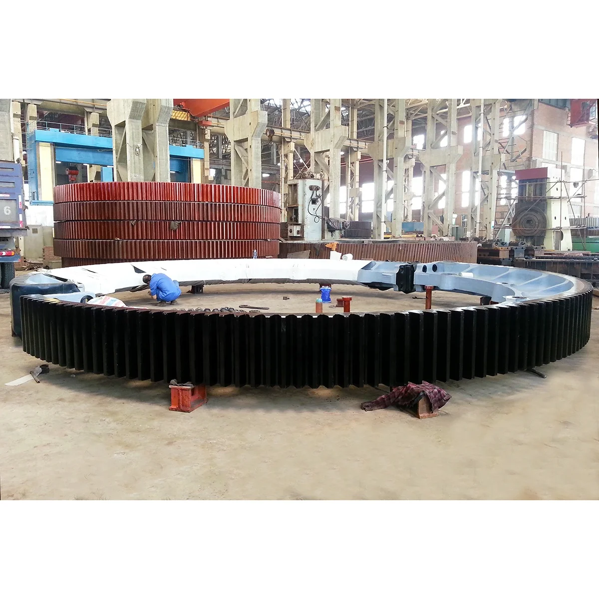 Foundry Casting Steel Ring Round Alloy Ring Gear