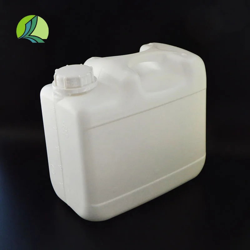 Wholesales 5 liter HDPE White Plastic Container Water Jerry Can Empty Liquid Chemical Drum Square Bucket with Handle
