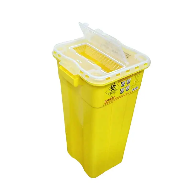 Large Volume 40 Liter sharp containers box Hospital Use 40L Sharp Containers